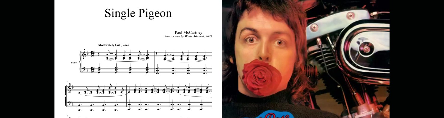 Single Pigeon by Paul McCartney
